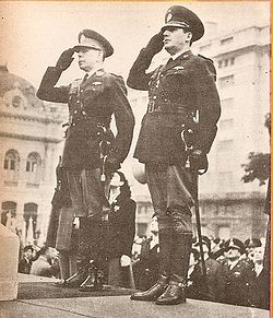 Peron et Farrel en 1943