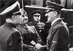 Franco y Hitler