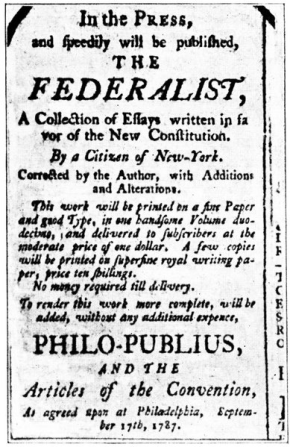 The Federalist Papers