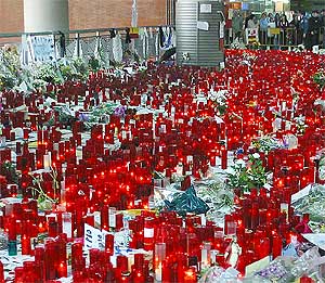 Homenaje a las víctimas de Atocha