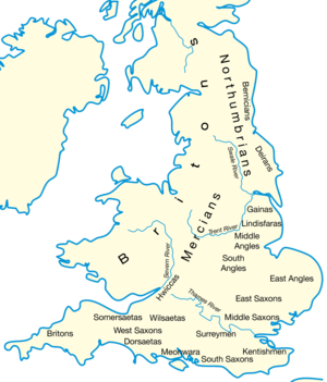 Reinos anglosajones