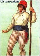 Ropa de los sans-culottes