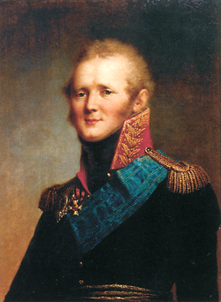 Zar Alejandro I de Rusia