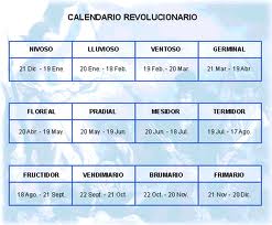 Calendario revolucionario