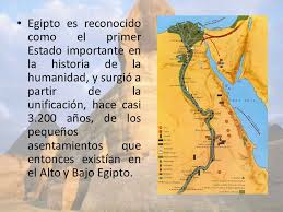 La unificación de Egipto